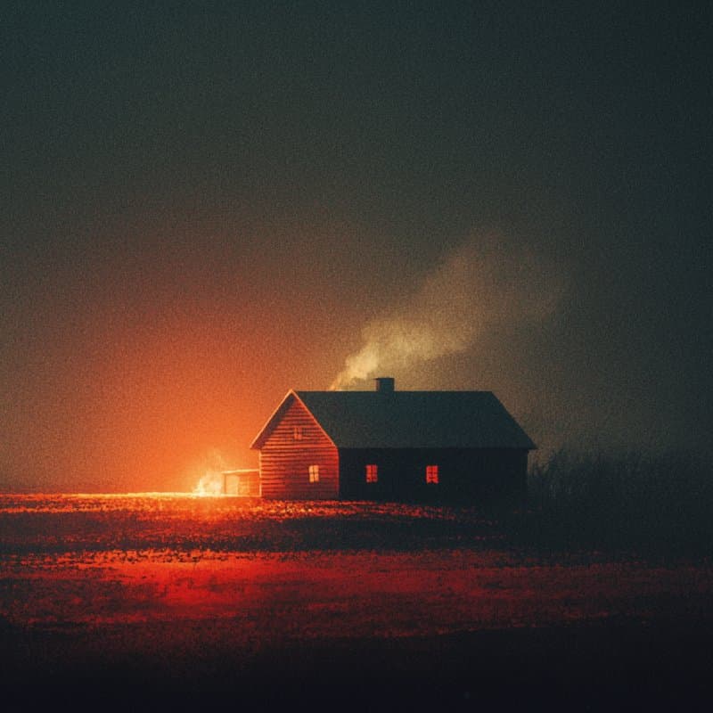 Feu en ferme